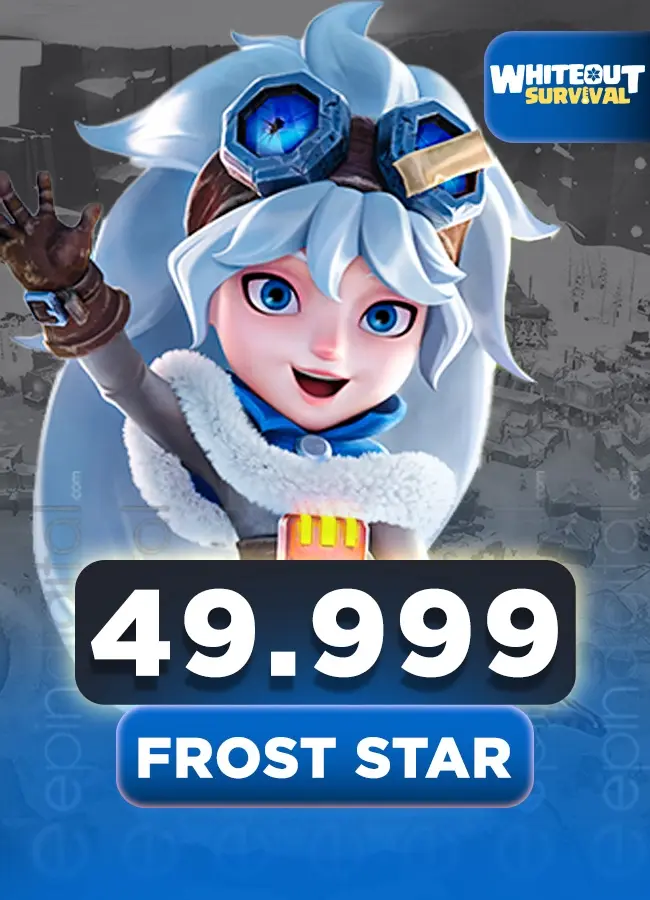 Whiteout Survival 49999 Frost Star