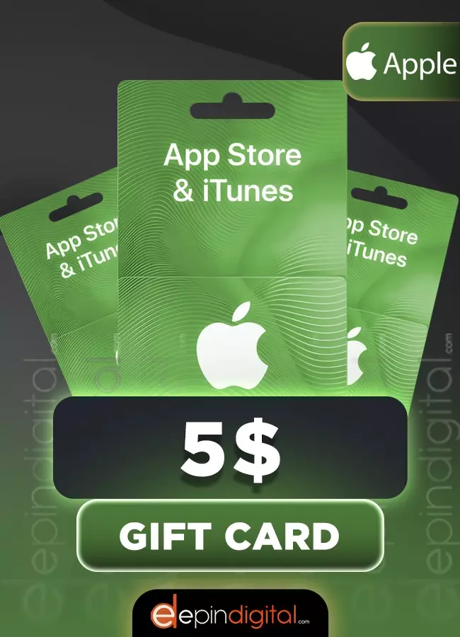 App Store & iTunes Gift Card 5 USD
