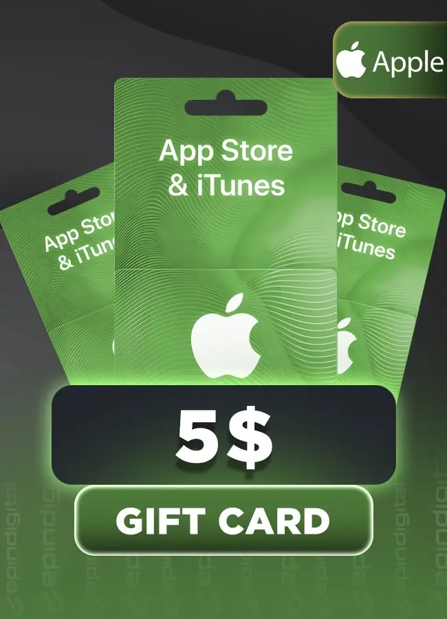 App Store & iTunes Gift Card 5 USD