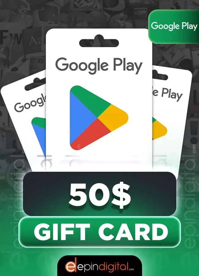 Google Play 50 USD Gift Card