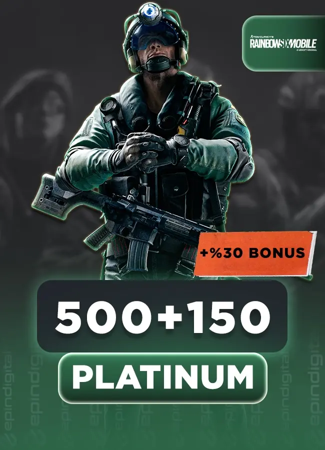 Rainbow Six Mobile 650 Platinum