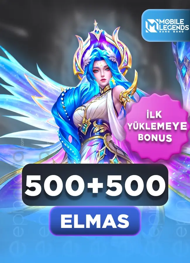 Mobile Legends 500 + 500 Elmas