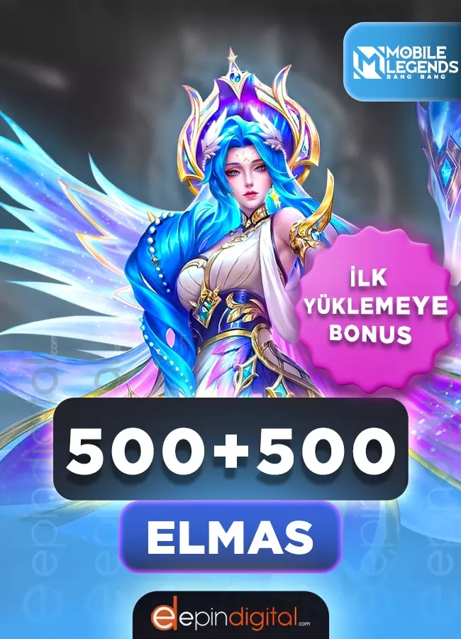 Mobile Legends 500 + 500 Elmas