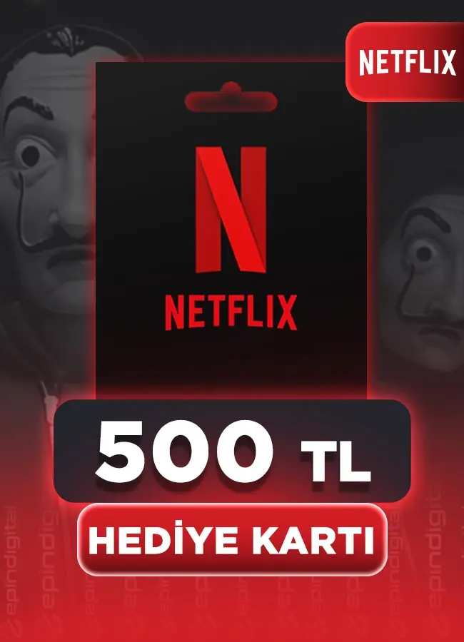 Netflix 500 TL Hediye Kartı