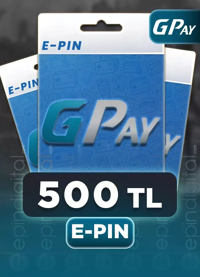 500 TL Gpay E-Pin - 500 TL