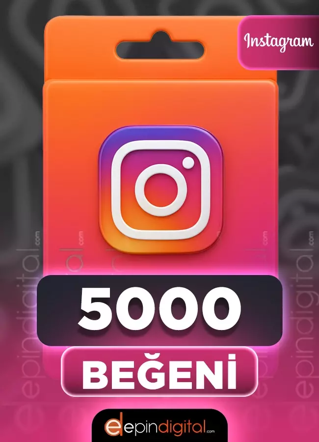 İnstagram 5000 Beğeni