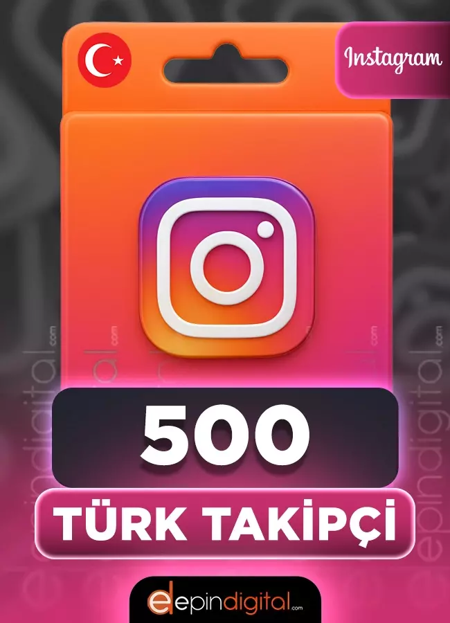 İnstagram 500 Türk Takipçi