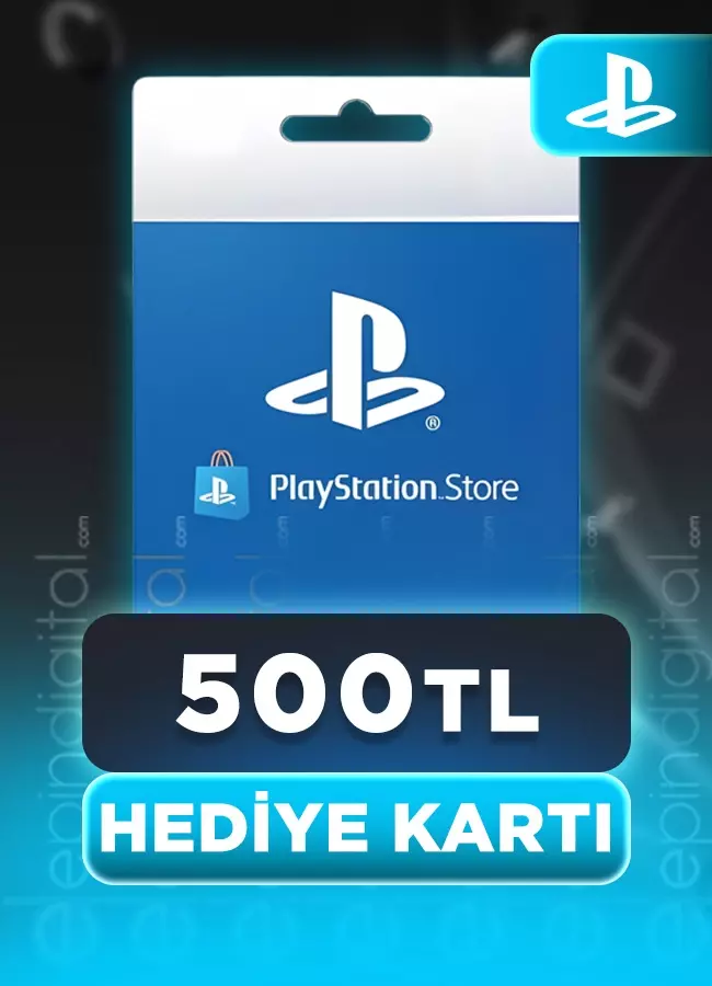 Playstation Gift Card 500 TRY