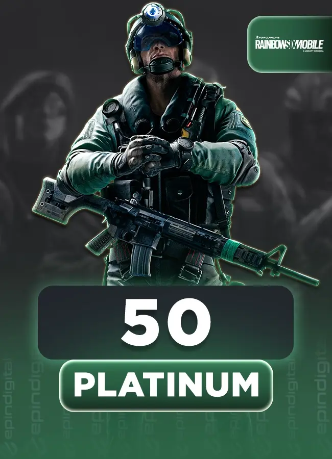 Rainbow Six Mobile 50 Platinum