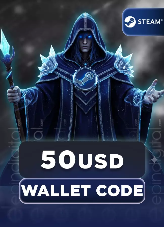50 USD Steam Wallet Code