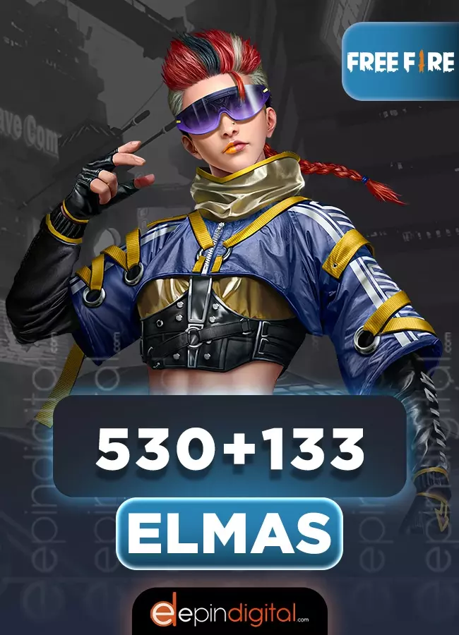 TR Free Fire 530 + 133 Elmas