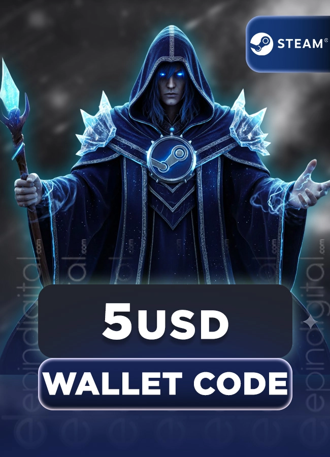 5 USD Steam Wallet Code