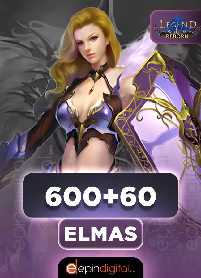 Legend Online Reborn 600 + 60 Bonus Elmas