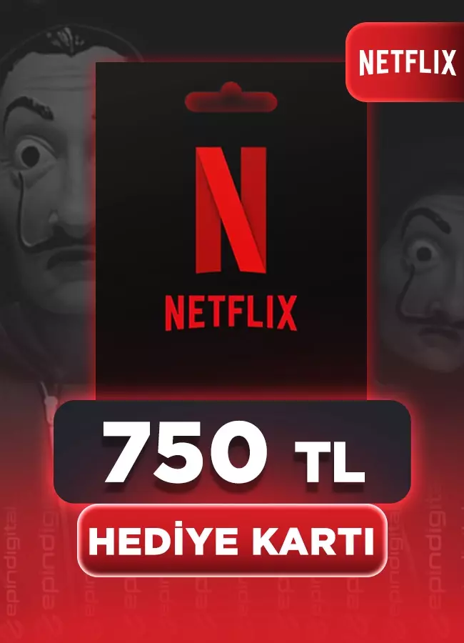 Netflix 750 TL Hediye Kartı
