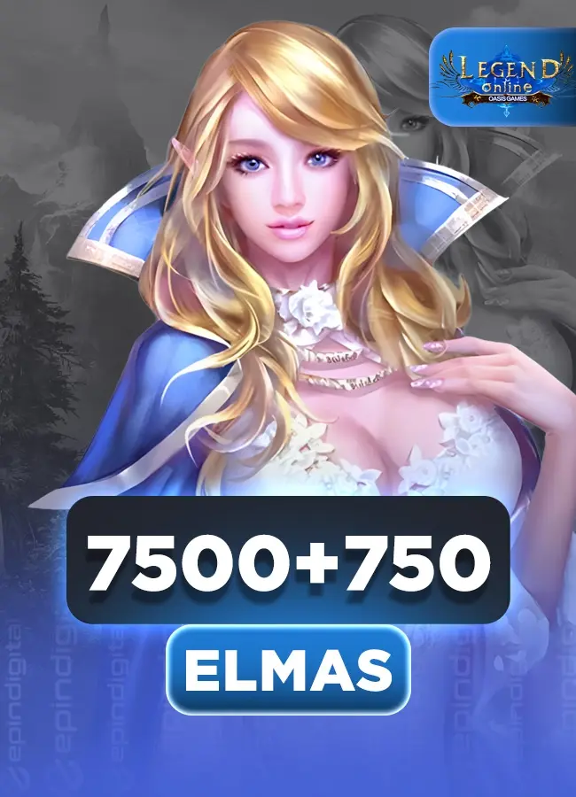 Legend Online 7500 + 750 Bonus Elmas