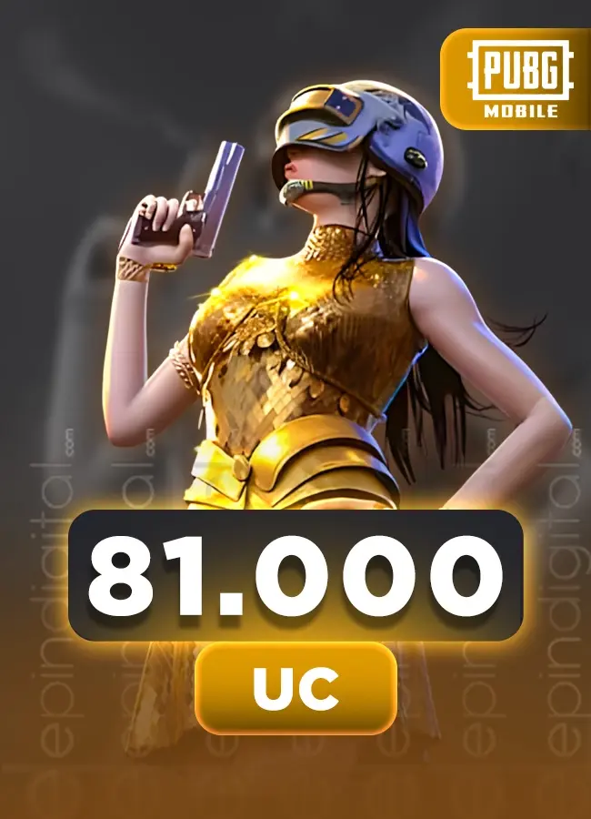 Pubg Mobile 81000 UC - Global