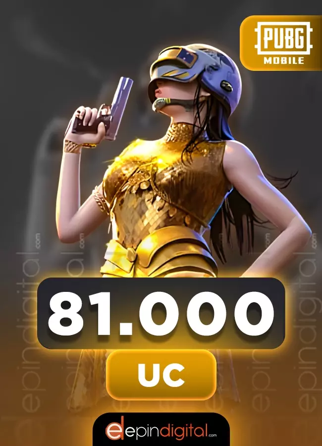 Pubg Mobile 81000 UC - Global