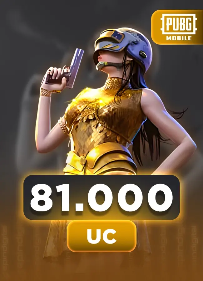 Pubg Mobile 81000 UC - Global