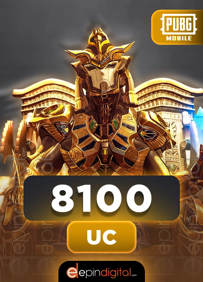 PUBG Mobile 8100 UC