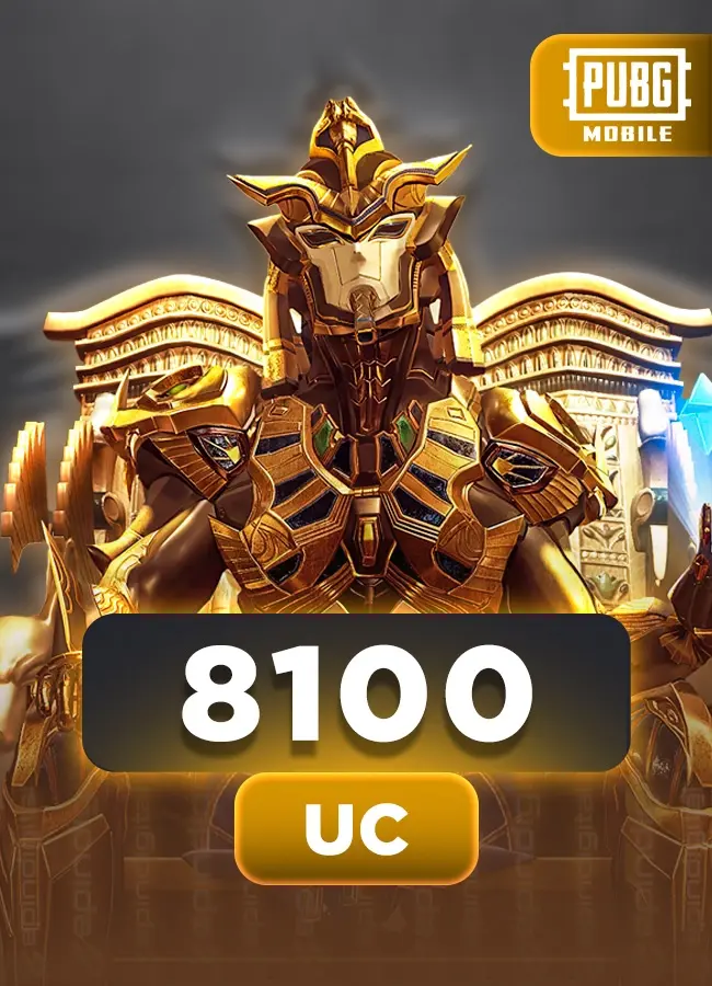 PUBG Mobile 8100 UC