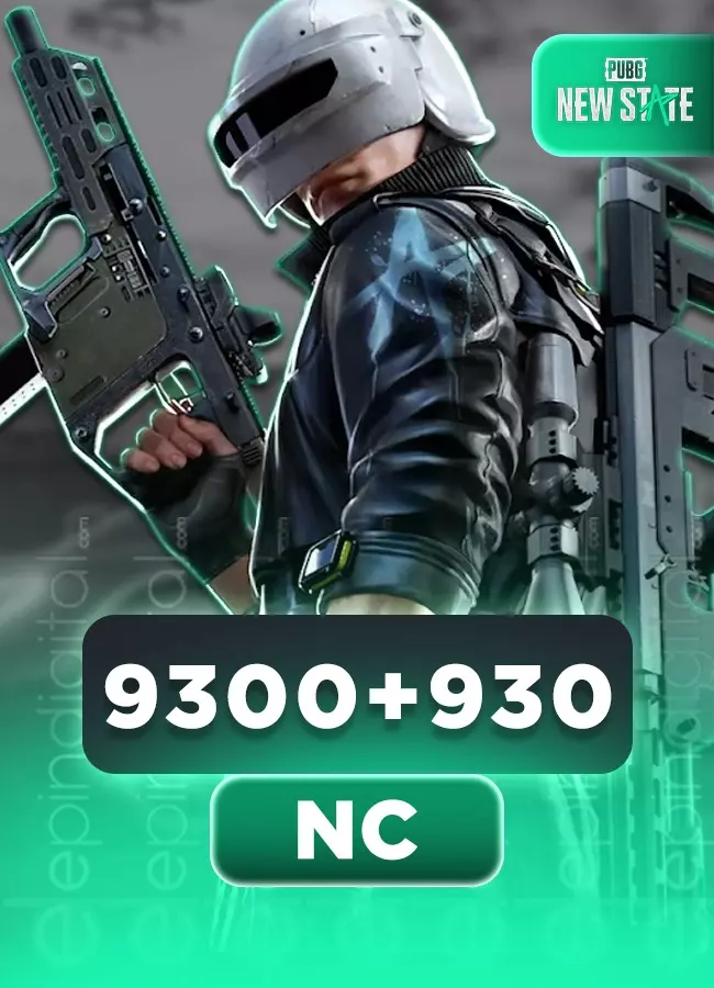 PUBG New State 9300 NC + 930 Bonus