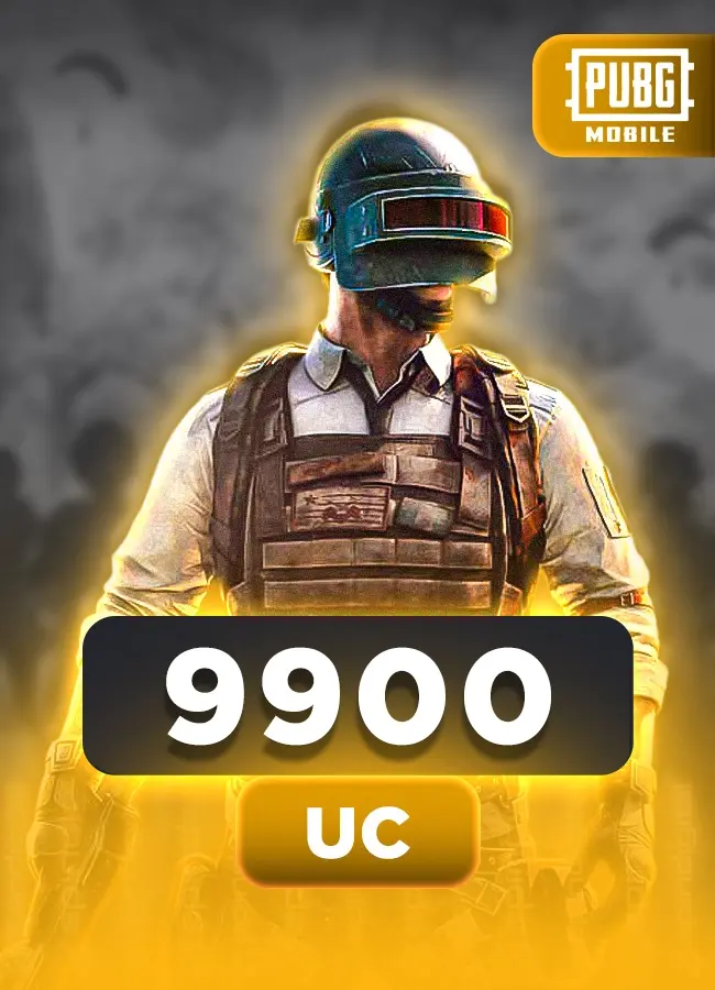 PUBG Mobile 9900 UC