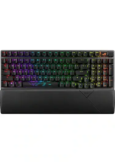 ASUS ROG STRIX SCOPE II 96 Wireless ROG NX SNOW WL/NX SNOW/ABS/TR Mekanik ABS Switch AURA SYNC RGB Q TR Oyuncu Klavyesi