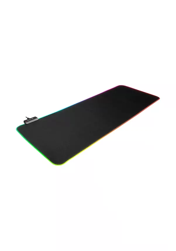 Rampage MP-24 Siyah RGB Ledli Gaming Mouse Pad