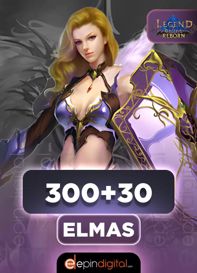 Legend Online Reborn 300 + 30 Bonus Elmas