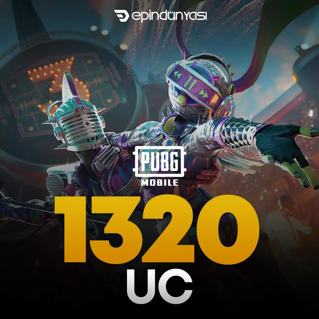 PUBG Mobile 1320 UC TR ID