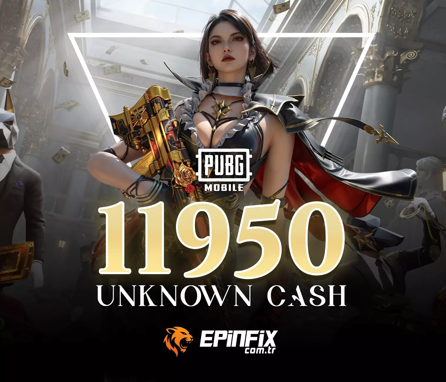 Top-Up PubG Mobile 11950 UC-TR