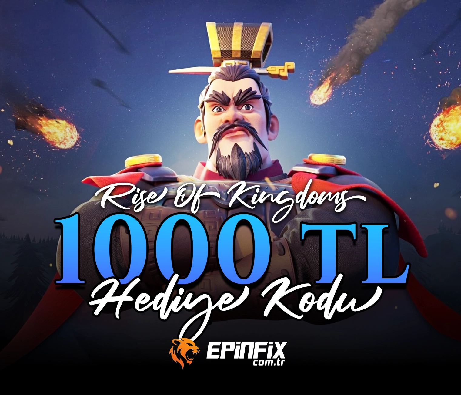 Rise Of Kingdoms 1000 TL (ANDROİD)