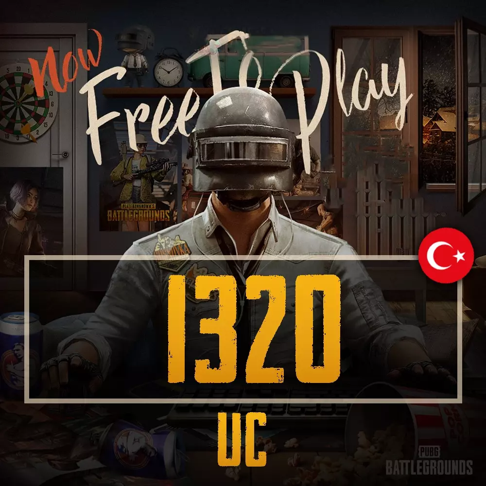 Top-Up PubG Mobile 1320 UC-TR