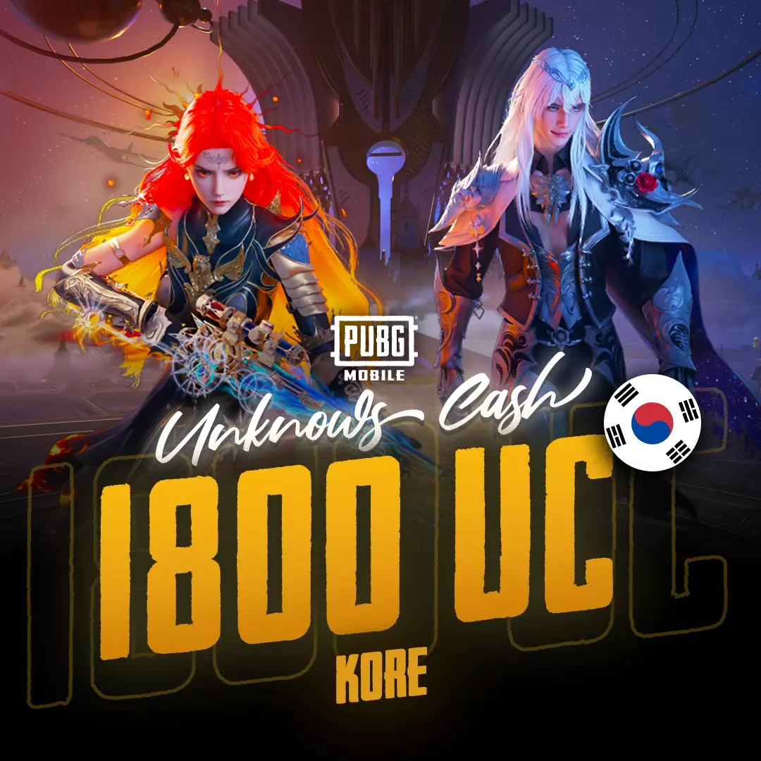 PUBG Mobile KORE  1800 UC -  KORE %100 Teslimat
