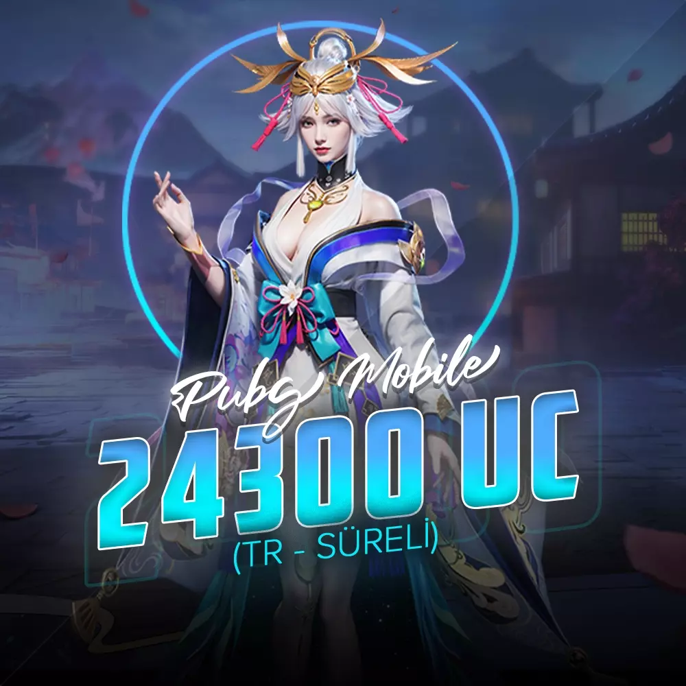 Pubg Mobile Süreli 24300 UC
