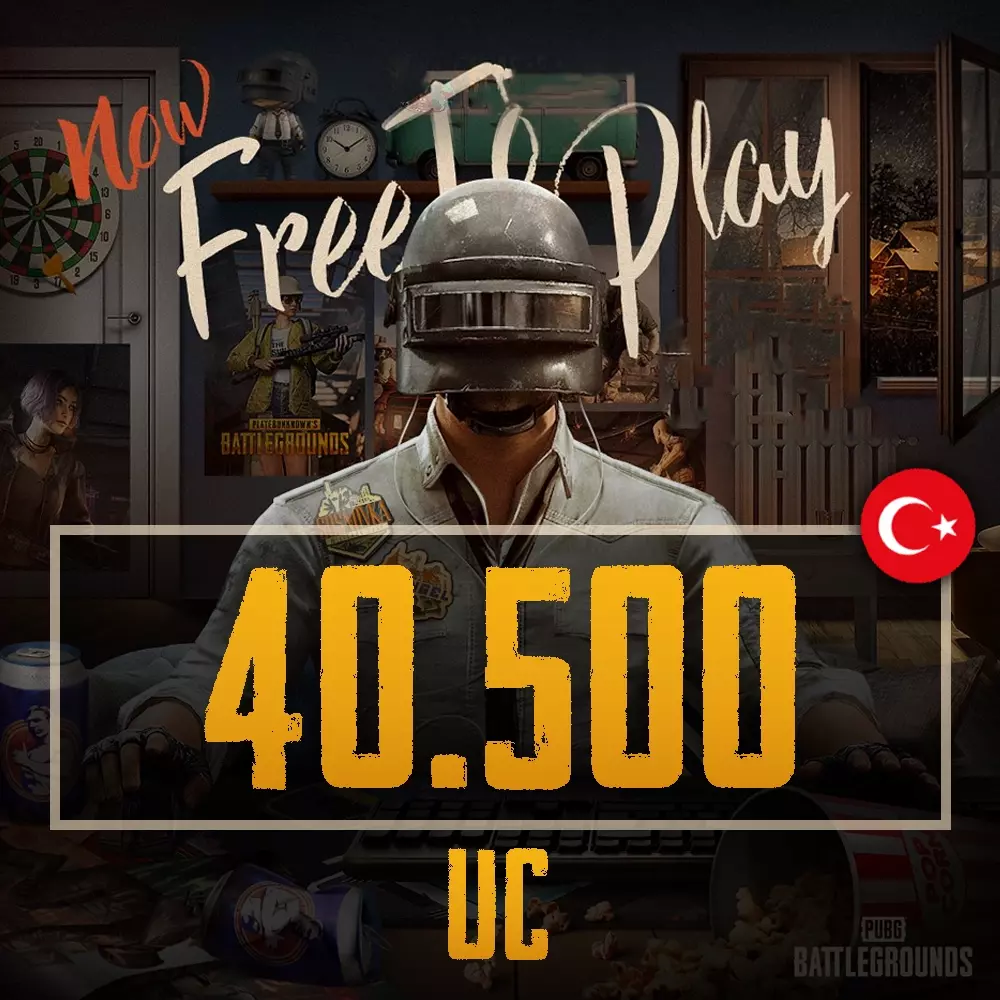 Top-Up PubG Mobile 40500 UC-TR