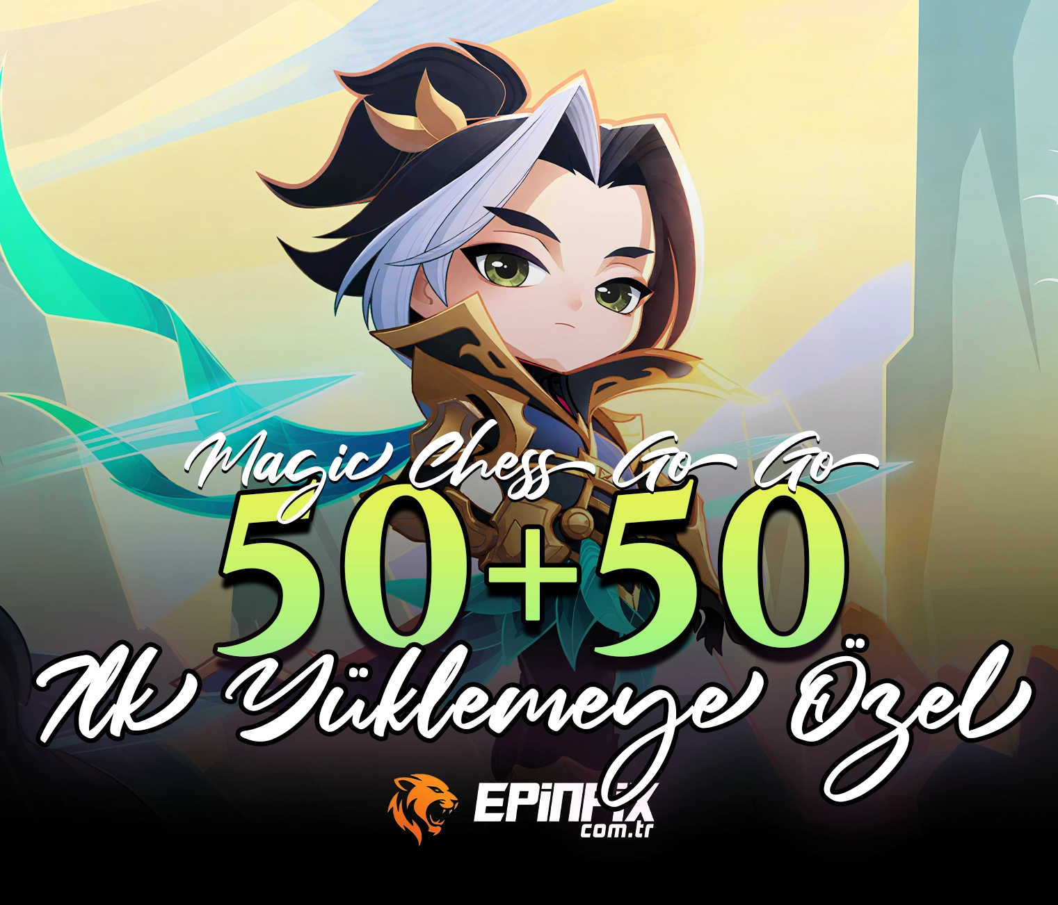 Magic Chess 50+50 Elmas