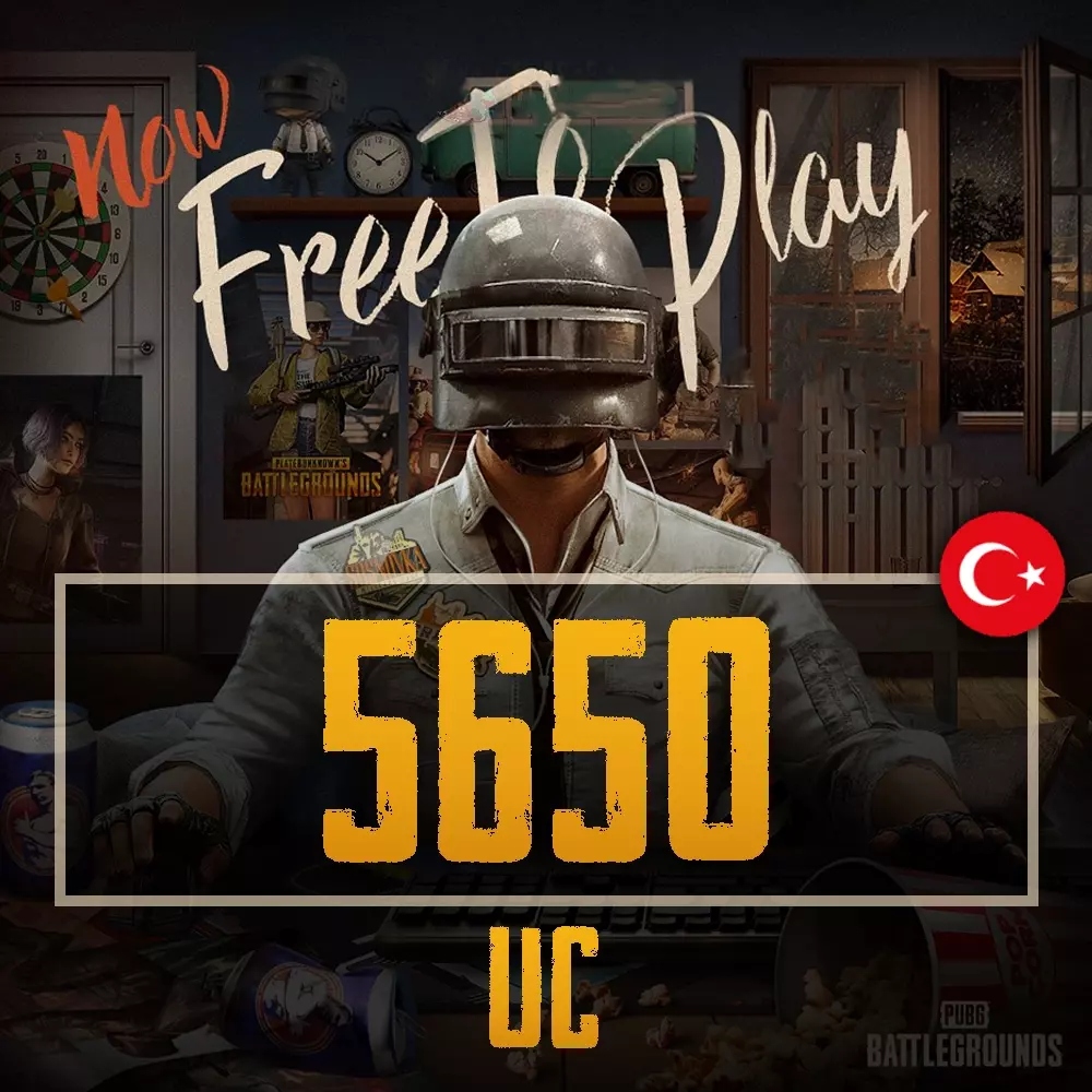 Top-Up PubG Mobile 5650 UC-TR