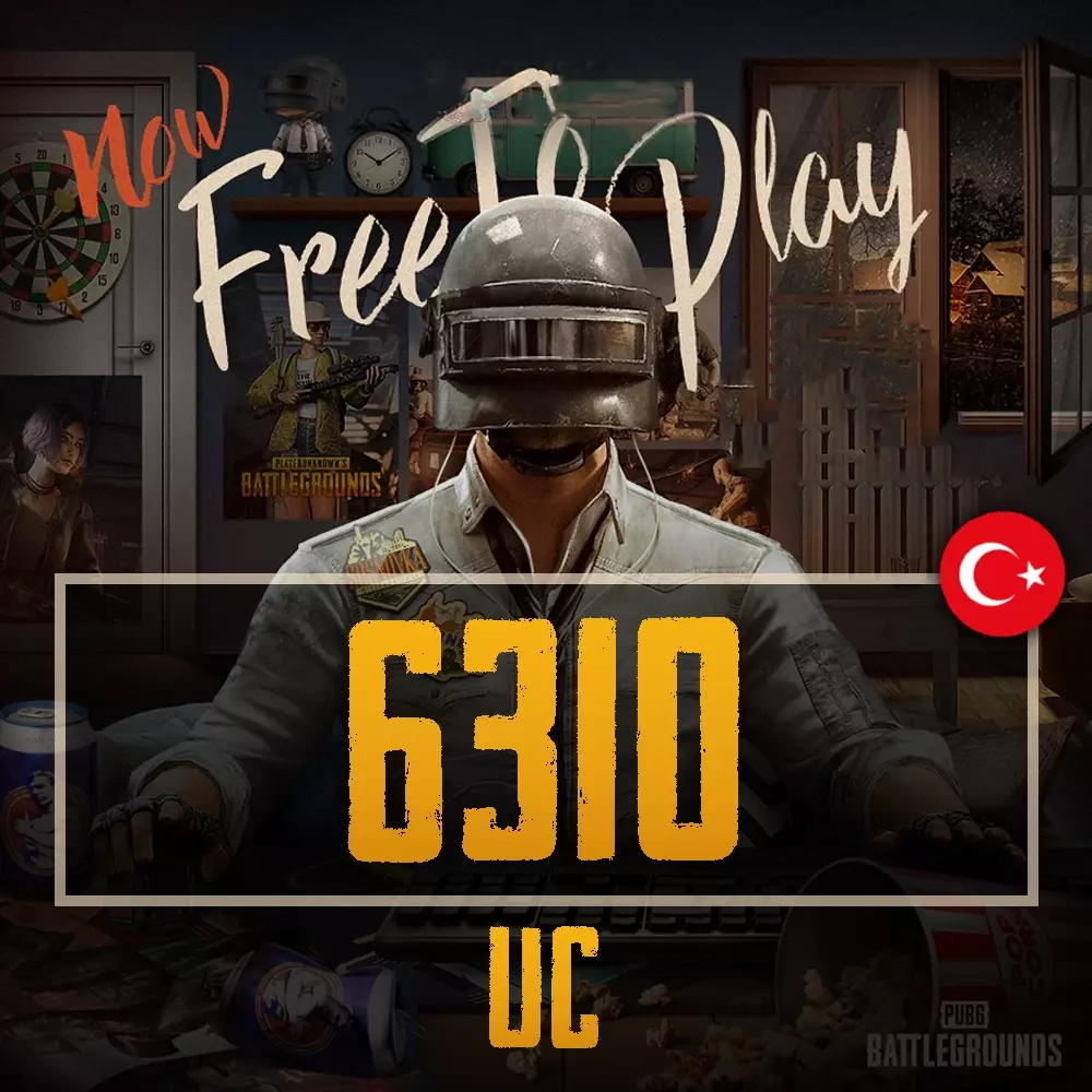 Top-Up PubG Mobile 6310 UC-TR