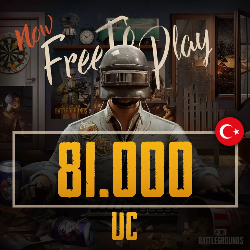 Top-Up PubG Mobile 81.000 UC-TR