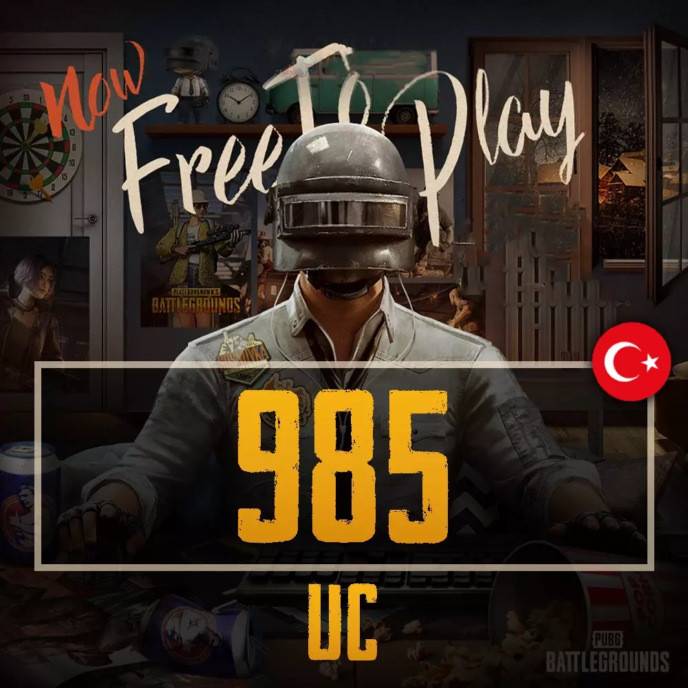 Top-Up PubG Mobile 985 UC-TR