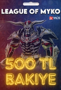 League of Myko 500TL + 100TL