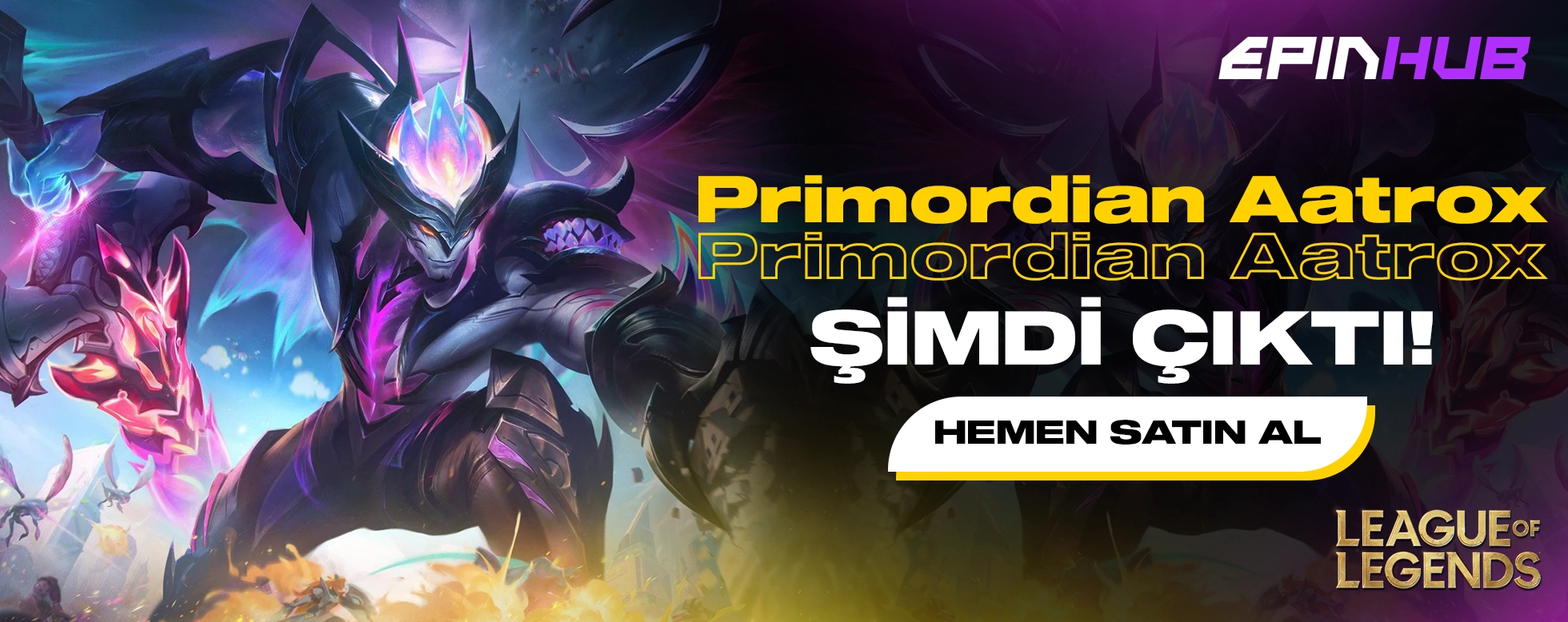 Primordian Aatrox Çıktı! | LOL RP Satın Al