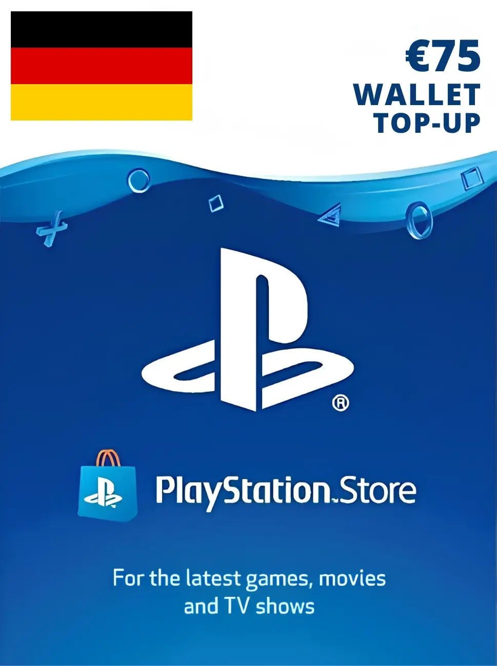 PSN Card Germany 75 EUR