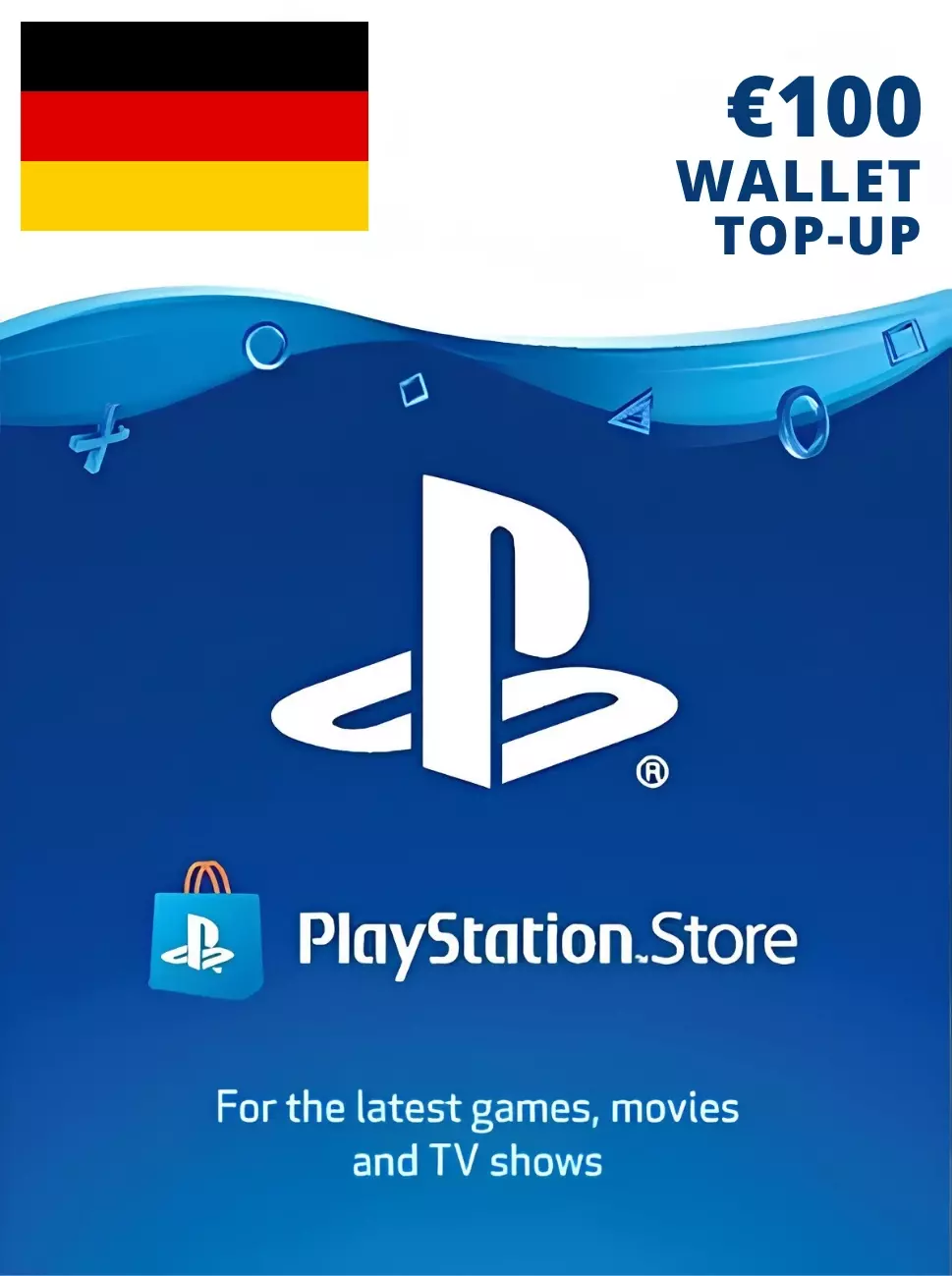 PSN Card Germany 100 EUR