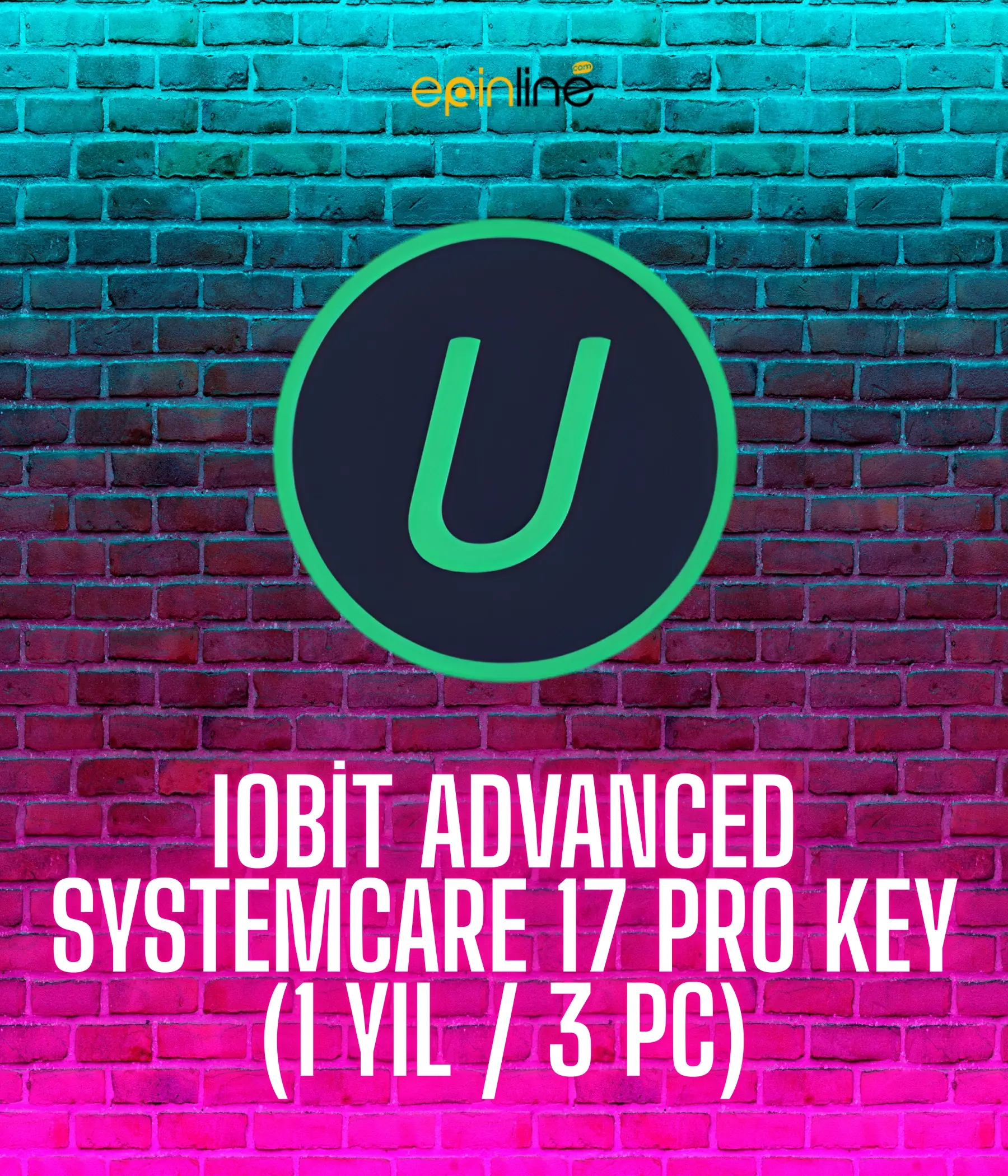 IObit Advanced SystemCare 17 Pro Key (1 Yıl / 3 PCs)