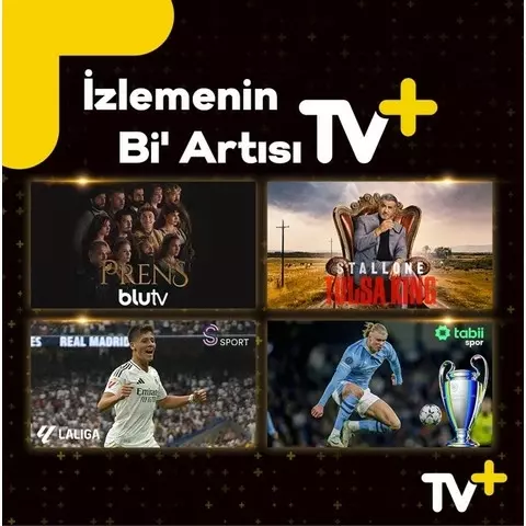 TV+ 12 Aylık Dijital Üyelik