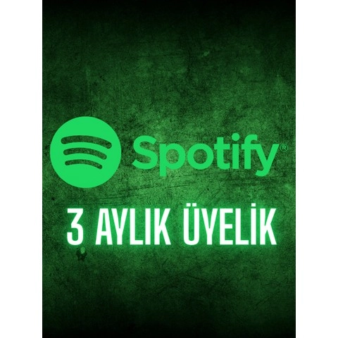 12 Aylık Spotify Premium Üyeliği
