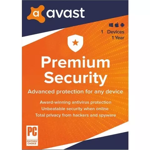 Avast Premium Security (1 Yıl) (1 Kullanıcı) Lisans Dijital Kod