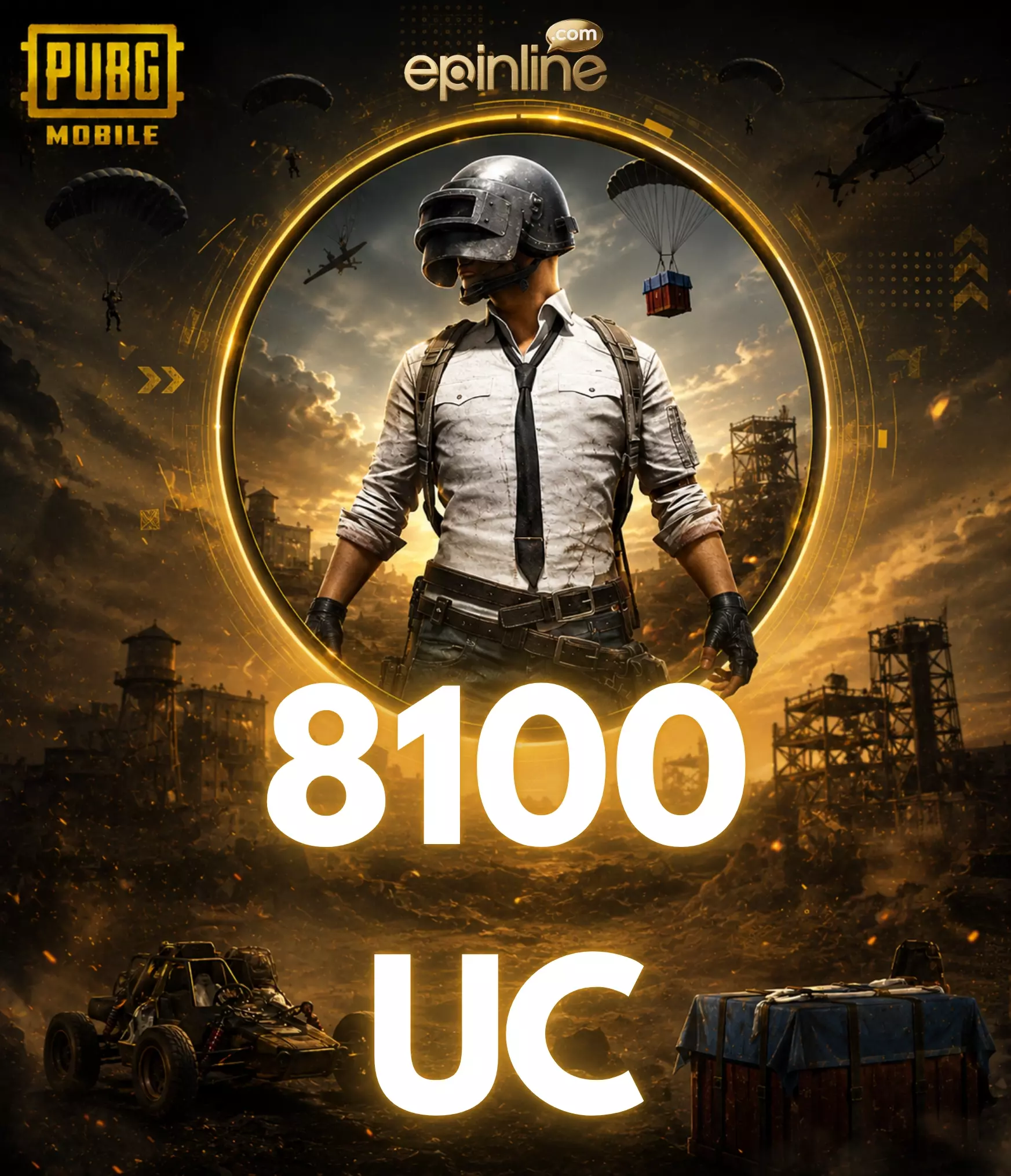Pubg Mobile 8100 UC - Global
